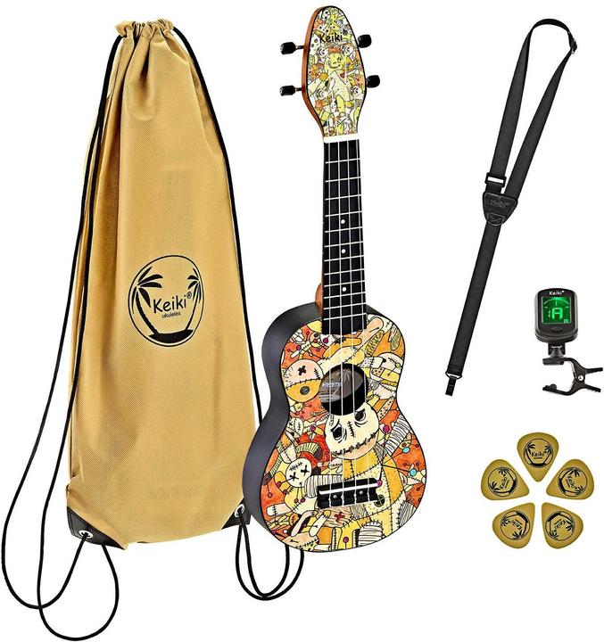 Produktbild Keiki Designer Ukulele Starter Set (Akustisch, Soprano)