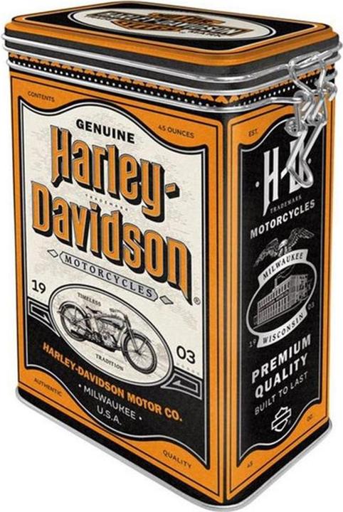 Produktbild Nostalgic-Art Merchandising Vorratsdose Harley Davidson 3 l, Mehrfarbig (3 l)