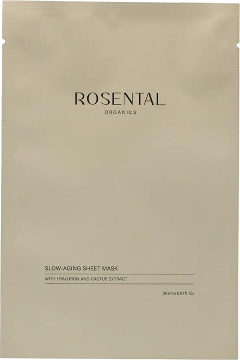 Actual product image Rosental Organics Rosental Face Care - Slow-Aging Sheet Mask (26 ml)