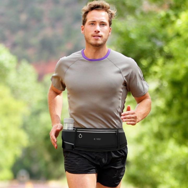 Actual product image Tech-Protect M3 Universal Sport Waist Bag Black