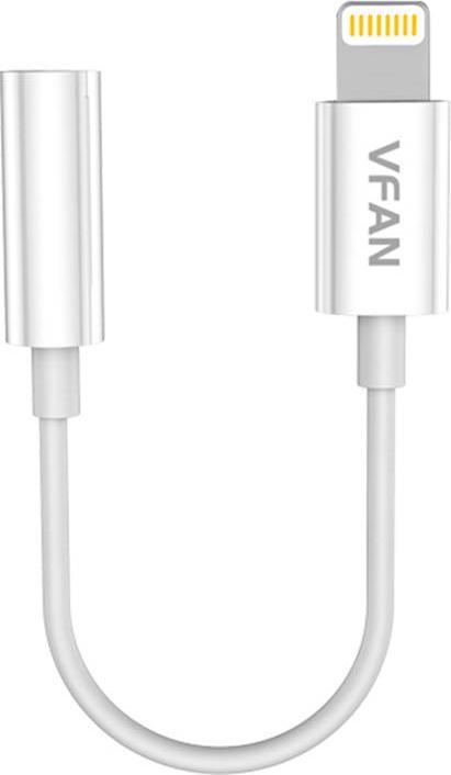 Produktbild Vipfan 3.5mm Buchse — Lightning (0.10 m, 3.5mm Klinke (AUX), Lightning)
