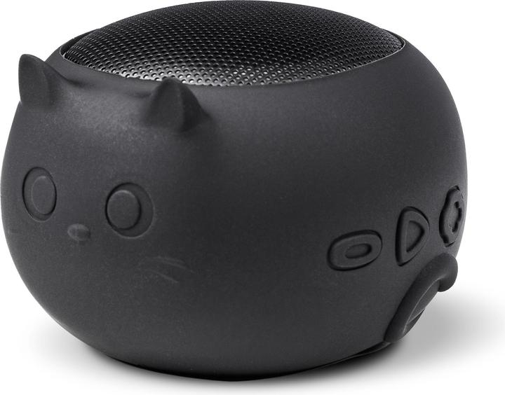 Vestel Purrpurr Bluetooth Cat Speaker, black
