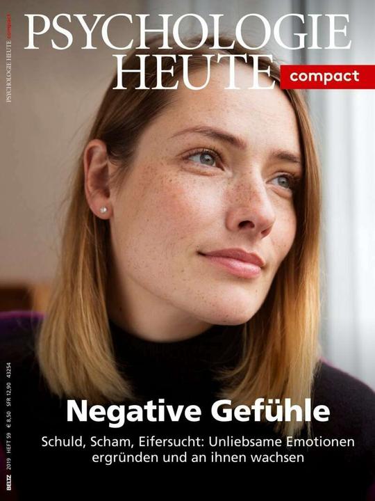 Actual product image Psychologie Heute Compact 59: Negative Gefühle (German, 2019)