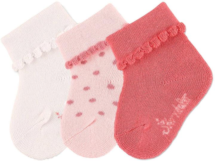 Actual product image Sterntaler Baby Socks Dots Set of 3 Ecru Gr. 16 (pack of 3, 18)