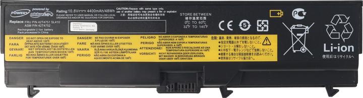 Actual product image Lenovo Battery T430 Battery, L430, W530 (6 Cells, 4400 mAh)
