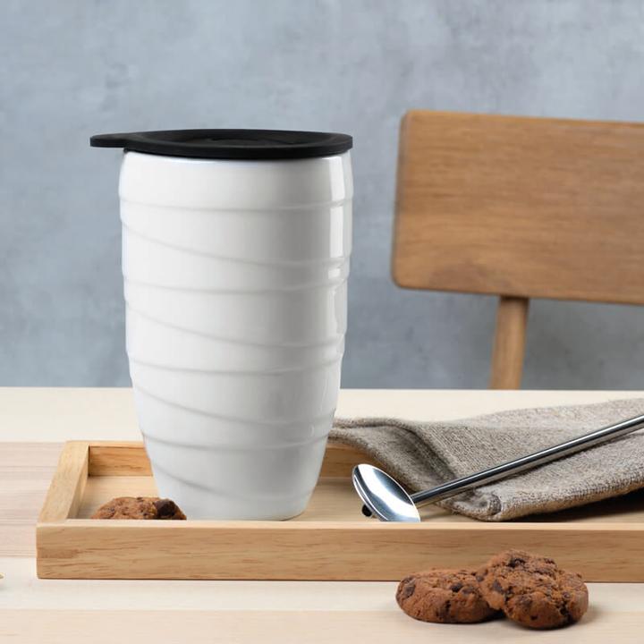 Actual product image ASA Selection ASA thermo mug twisted white 0.35 l (0.35 l)