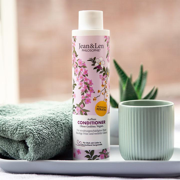 Produktbild Jean & Len Aufbau Conditioner Mandel und Keratin (300 ml)