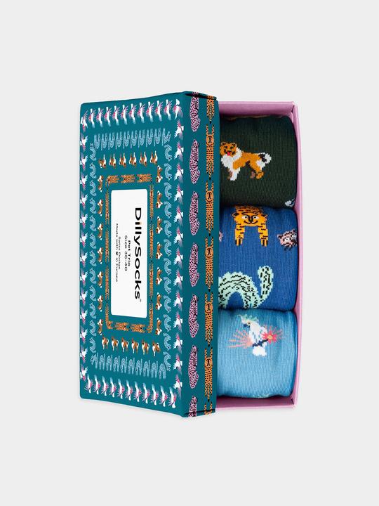 Image du produit DillySocks Trio d'animaux de compagnie (Une unité par pack, 36 - 40)
