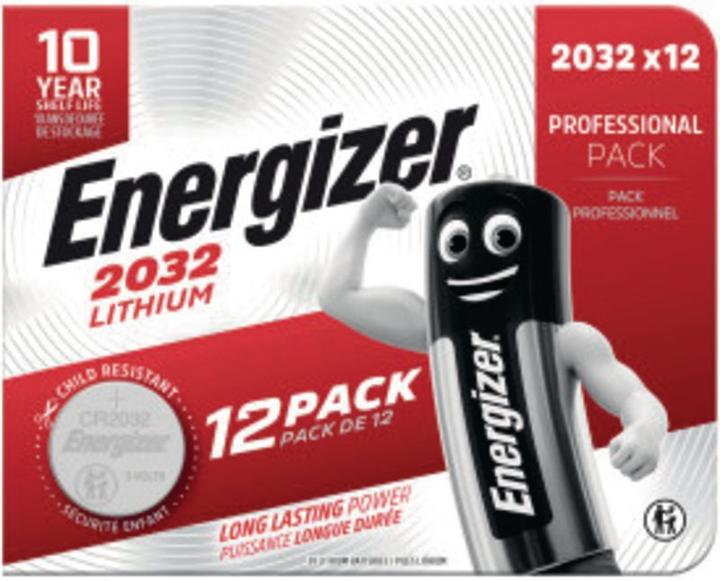 Image du produit Energizer Lithium CR2032 (12 pcs, CR2032, 240 mAh)