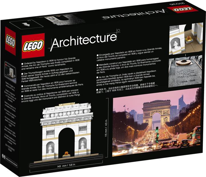 Produktbild LEGO Der Triumphbogen (21036, LEGO Architecture)