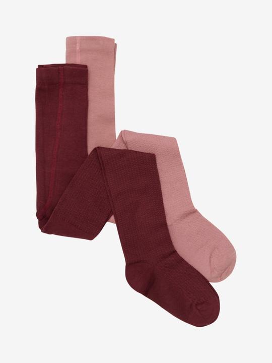 Minymo Strumpfhosen mit Strickmuster 2-er Pack (68/74)