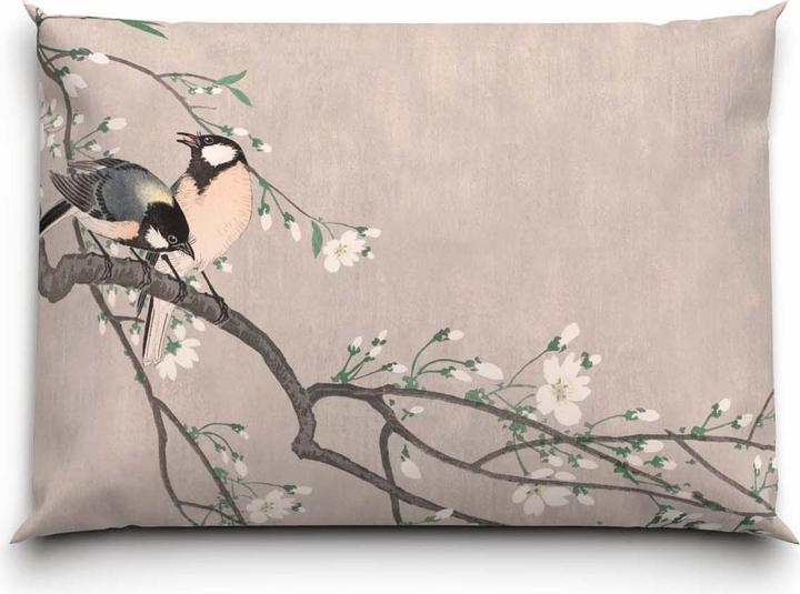 Produktbild Lotus Bettwaren Bettwäsche Bambus Birds spring (Kopfkissenbezug, 50 x 70 cm)