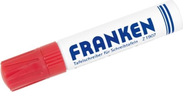 Produktbild Franken Jumbo-Marker nachfüllbar (Rot, 12 mm, 4 x)
