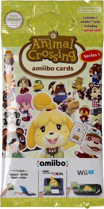 Immagine prodotto Nintendo Carte amiibo Animal Crossing: Serie 1 (Confezione da 2) (3DS, Switch, Wii U)