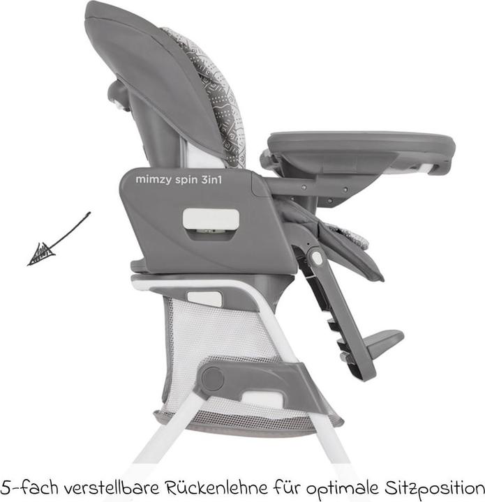 Actual product image Joie 3in1 highchair Mimzy Spin 3in1 usable from birth with highchairs (Highchair)