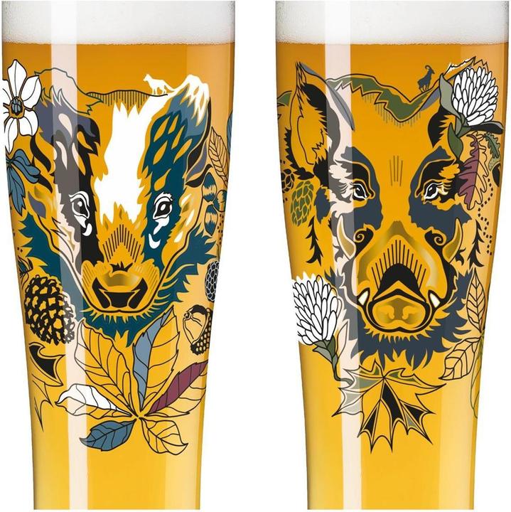 Immagine prodotto Ritzenhoff Set di 2 bicchieri da birra di frumento Brauchzeit (0.65 l, 2 x)