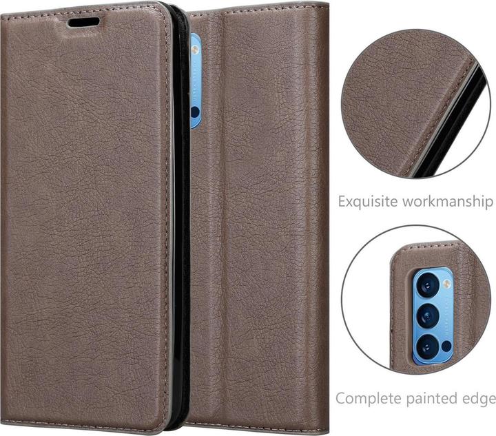 Produktbild Cadorabo Book Invisible Magnet Cover (Oppo Reno 4)