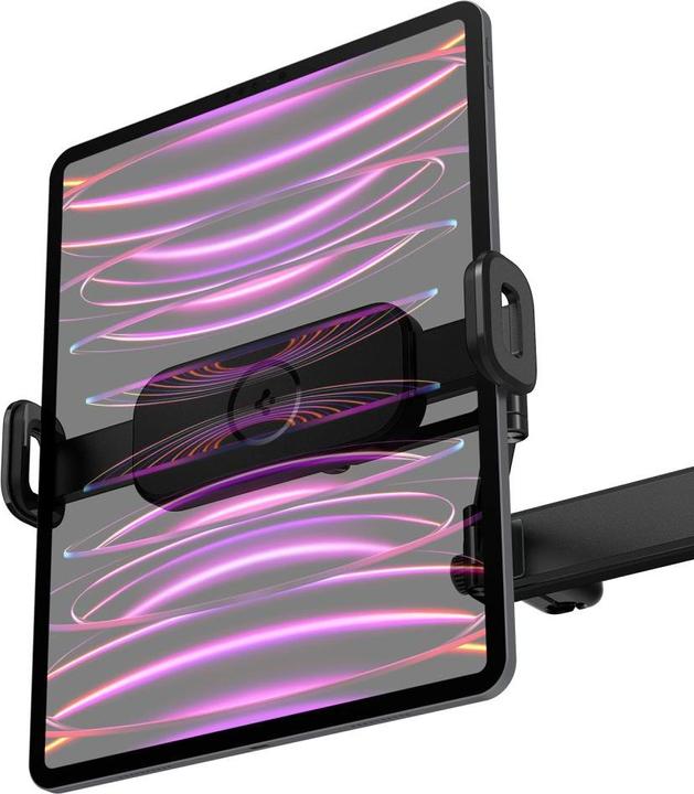 Spigen Onetap UTS45 Universal Headrest Uchwyt samochodowy na tablet czarny/black ACP05862