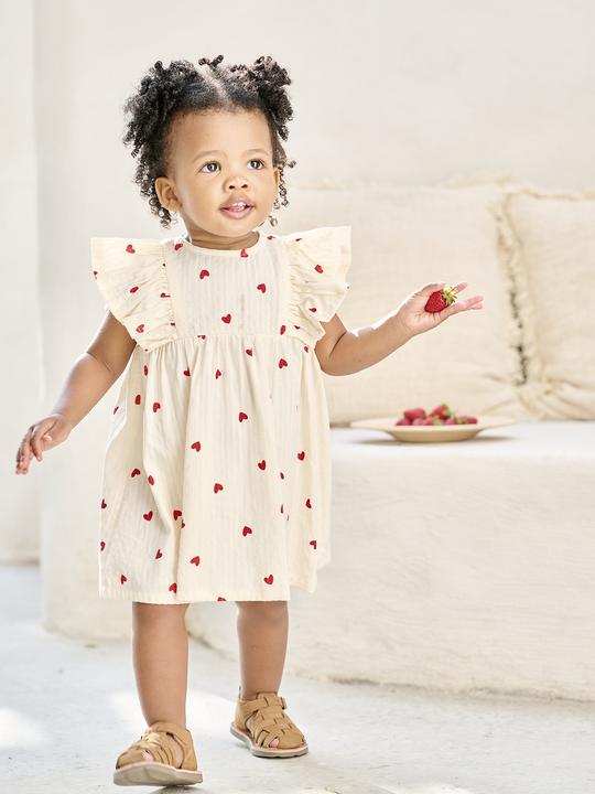 Image du produit Vertbaudet Mädchen Baby Kleid aus Seersucker (74)
