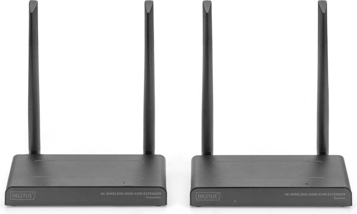 Image du produit Digitus Kit extender/diviseur HDMI sans fil 4K, 1x4 200 m, 1x TX, 1x RX