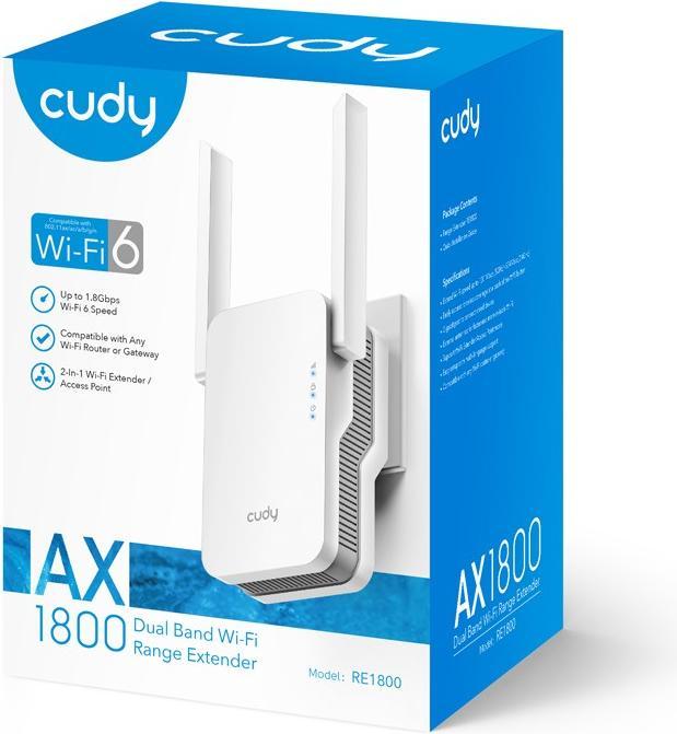 Immagine prodotto Cudy RE1800 (1201 Mbit/s, 574 Mbit/s)