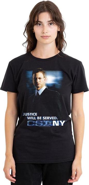 Actual product image Csi: NY Unisex Adult Justice Served T-Shirt (S)