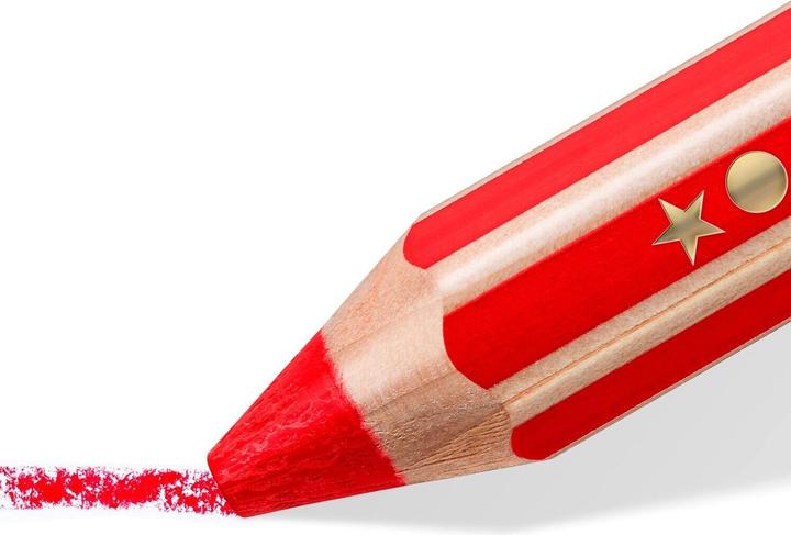 Actual product image Staedtler Crayon Noris jun 18ST (Multicoloured, 18 x)