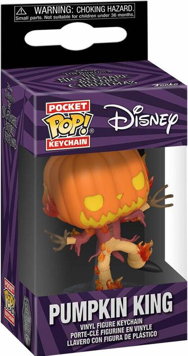 Actual product image Funko NBX "30ème Anniv." - Pocket Pop Keychains - Pumpkin King