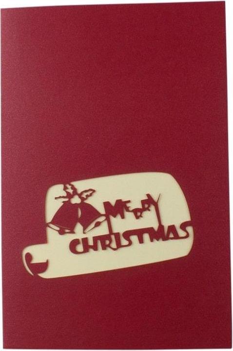 Actual product image JTI Handmade pop-up Christmas card - No. 6 (1 pcs.)