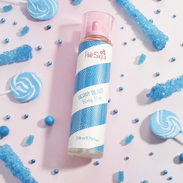 Actual product image Aquolina Pink Sugar Berry Blast Body Spray 236ml (Spray, 236 ml)
