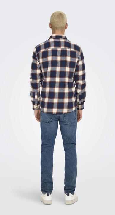 Produktbild Only & Sons Onsral Ls Slim Check Shirt (XXL)
