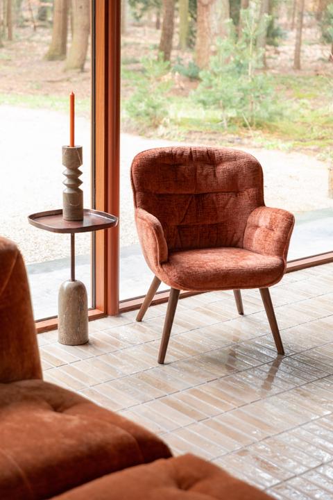 Actual product image Dutchbone Lenn Lounge Chair Terra