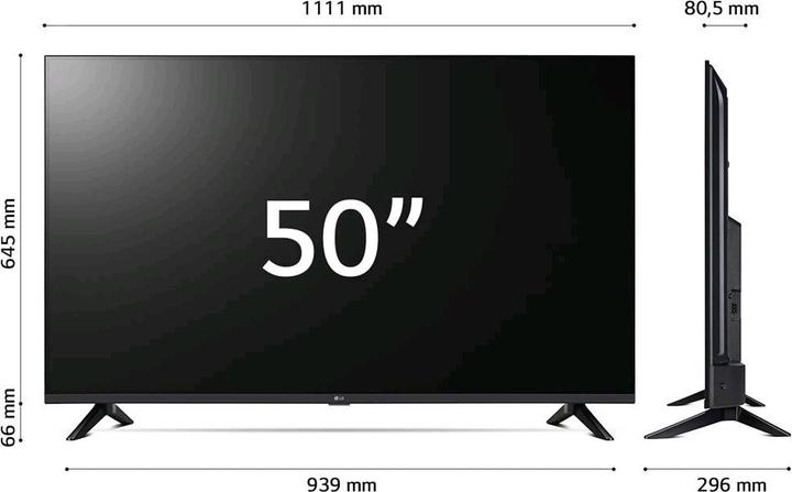 Produktbild LG UHD 50UT73006LA 127 cm (50") 4K Ultra HD Smart-TV WLAN Blau (50", UT73, LED, 4K, 2024)