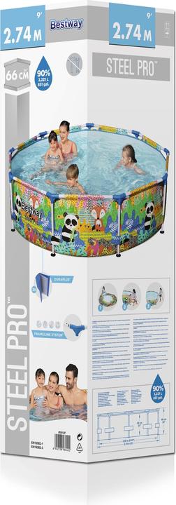 Image du produit Bestway Piscine Steel Pro 274x66cm (Ø 274 x 66 cm)