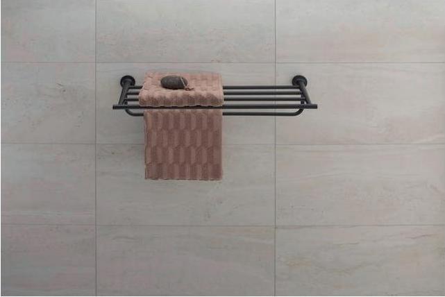 Actual product image Duravit Towel rack Starck T black matt