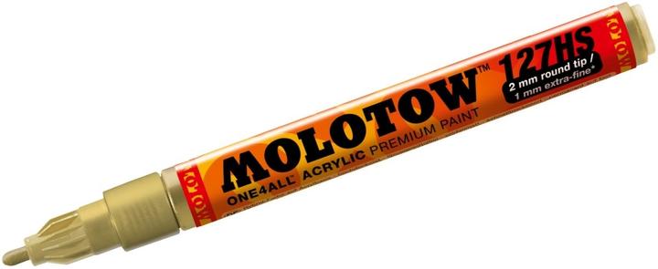 Image du produit Molotow Stylo feutre One4all 127HS or métallique 228 (Or Métallique, 2 mm, 1 x)