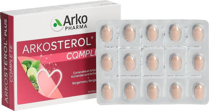 Produktbild Arkopharma Arkosterol Plus Complete Tabletten (30 Stück, Tabletten, 48 g)