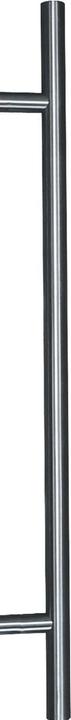 Marchesi Door handle 4801 - straight, 730 mm, LA 520 mm, satin stainless steel (Door handle)
