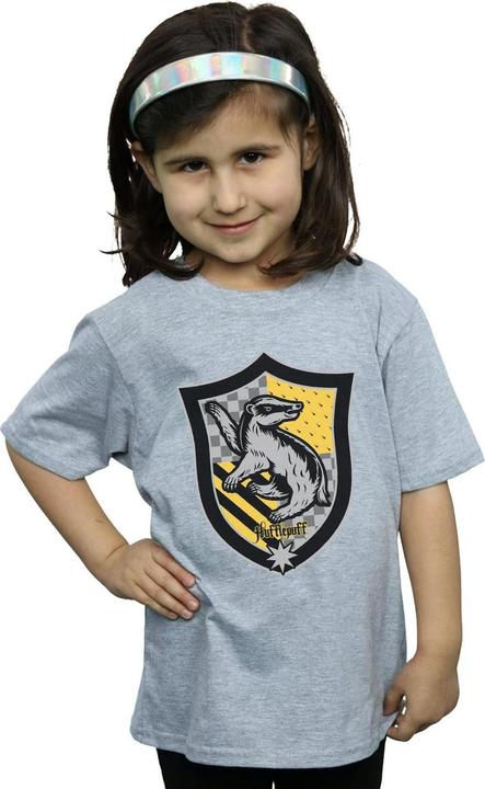 Immagine prodotto Hufflepuff Crest Flat Maglietta Ragazze (140, 146)