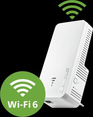 Actual product image Devolo WiFi 6 Repeater 3000 (2402 Mbit/s, 574 Mbit/s)