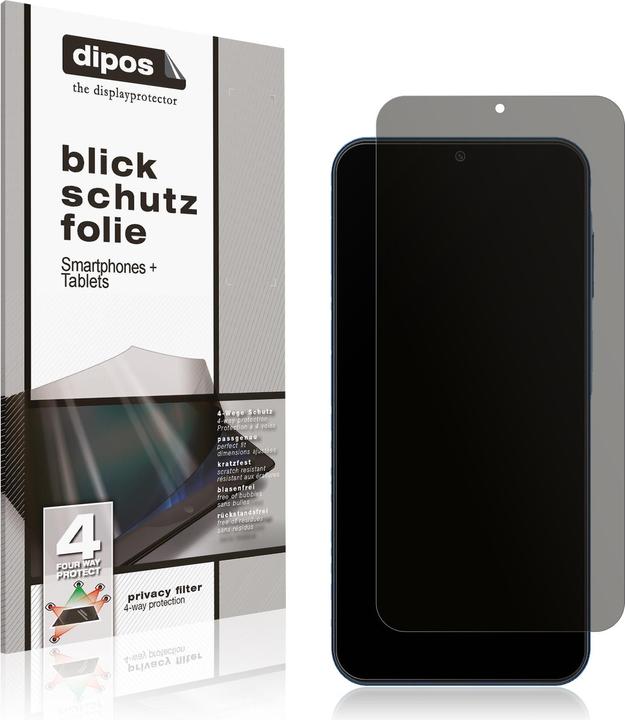 Actual product image Dipos Screen Protector 4-Way Privacy (1 Piece, Samsung Galaxy A15)