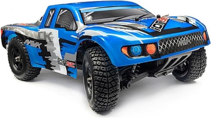 Produktbild Maverick Blau lack. Short Course Truck Karosserie m. Aufkl. (Ion SC)