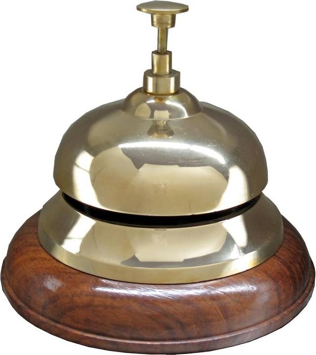 Image du produit Ich-zapfe Sonnette de table, cloche de table - MAJOR