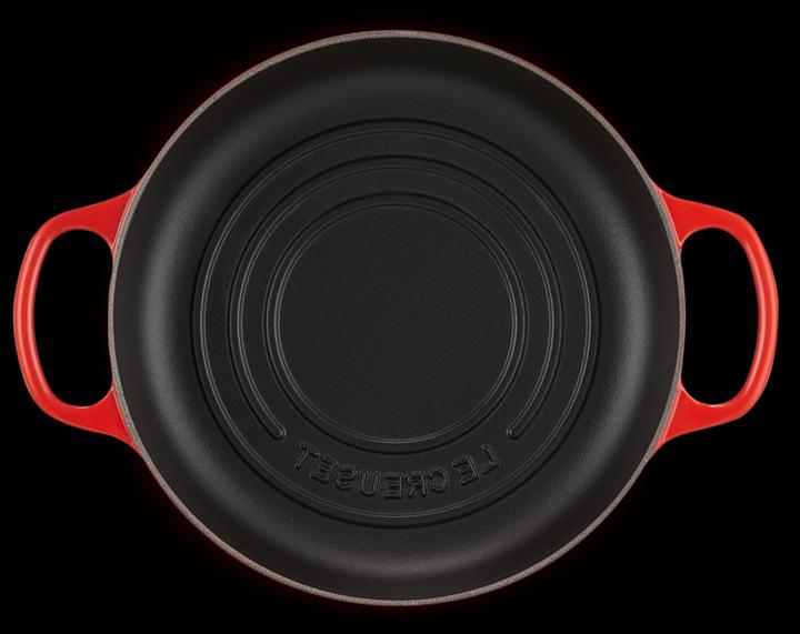 Actual product image Le Creuset Roaster for bread 24cm cherry red (24 cm, Casserole + Stewpot, Cast iron)