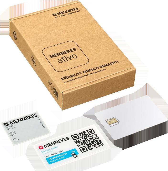 Mennekes ativo 4Business Paket m 18615MA SIM-Karte