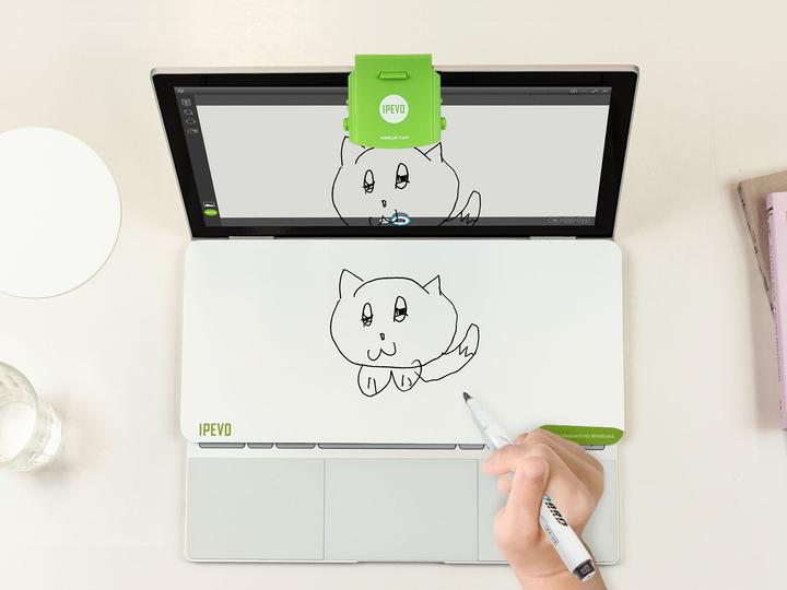 Actual product image Ipevo WEZ Mirror Cam foldable