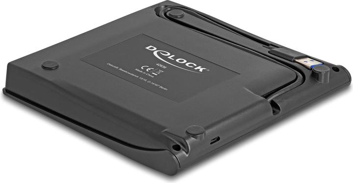 Produktbild Delock Externes Gehäuse für 5.25" Slim SATA Laufwerke 12,7 mm zu SuperSpeed USB 5 Gbps Typ-A Stecker (5.25")