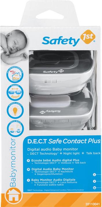 Produktbild Safety 1st Safe Contact Plus (Babyphone Audio, 300 m)