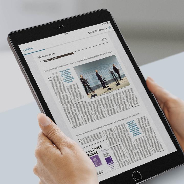 Actual product image 3MK PaperFeeling iPad 10.2" 7/8/9 gen 2szt/2psc Folia (2 Piece, iPad 2021 (9th Gen))