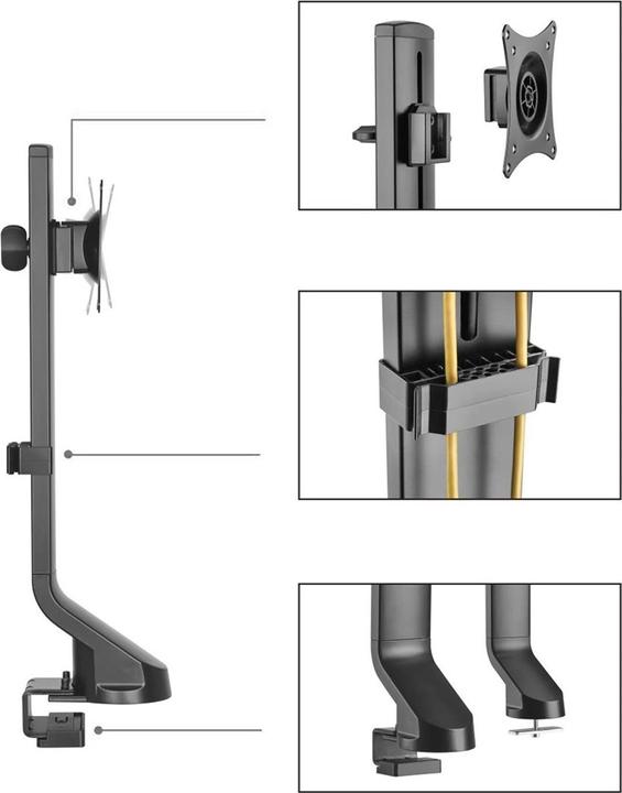 Produktbild Maclean MC-853 TV-Halterung (32 Zoll) (Tisch, 32")